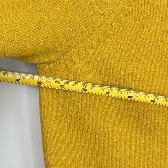 Banana Republic Men’s Knit Sweater Crew Neck Mustard Size 2XL - Picture 14 of 16